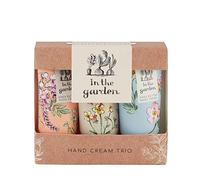Heathcote & Ivory Hand Cream 3x 30 ml, Shea Butter and Essential Oils, Travel Size, Vegan and Cruelty Friendly, Beauty Gift For Her, In The Garden Collection