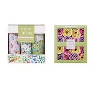 Heathcote & Ivory Hand Cream, 3x 30ml Flower of Focus+Heathcote & Ivory Scented Soap Rosemary Flowers 96g