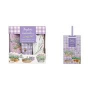 Heathcote & Ivory Hand Cream Trio 3x 30ml, Lavender Scented+Heathcote & Ivory Lavender Scented Sachet, Rosemary, Eucalyptus
