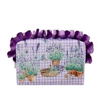 Heathcote & Ivory Ruffle Washbag, Toiletry Bag for Make Up Essentials, Zip Closure, Cosmetic Storage, Beauty Gift for Her, Travel Size, Vegan and Cruelty Friendly, W24 x H15 x D12.5cm