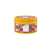 Heathcote & Ivory Scented Candle in A Tin 100g, Citrus Essential Oil, 20 Hours Burn Time, Home Fragrance, Housewarming Beauty Gift, Vegan and Cruelty Friendly