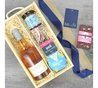 Heather and Bale Beadnell Whisky Box - Anniversary/Birthday/Congratulations/Easter/Father's Day/For Her/For Him/Housewarming/Mother's Day/Valentine's Day - Closed Gift Box