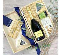 Heather and Bale Festive Kirkley Champagne Hamper - Anniversary/Birthday/Congratulations/Easter/Father's Day/For Her/For Him/Housewarming/Mother's Day/Valentine's Day - Wine Box