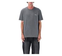 Heather Anthracite T-Shirt with Velvet Design - male - A.P.C. - T-Shirts - Gray - XL - Tops XL
