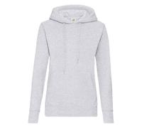 Heather Classic Hoodie Fruit Of The Loom Grey 8