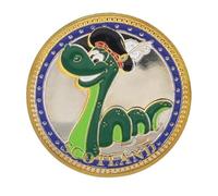 Heather Gift Co. Scottish Souvenir Coin-Nessie / Map l 1604