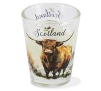 Heather Gift Co. Tot Glass Highland Cow 1926