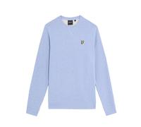 Heathered crew neck sweatshirt Lyle & Scott Bleu XL
