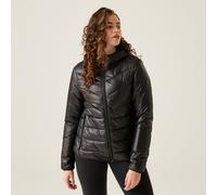 Regatta Women's Water-repellent Heatherly Quilted Jacket Black, Size: 20
