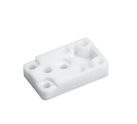Heating Assembly Ceramic Insulation Block Kit For BambuLab A1/A1 Mini Hotend Heat Component Mounting For Bambulab H2D Left Base(Insulation plate,2 pcs)