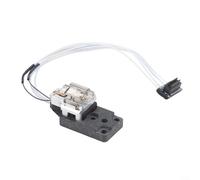 Heating Assembly For Bambu Lab A1 And A1mini, 24v 96w Metal Hot End With Thermistor, Quick Change Design For Easy Maintenance, Silver And Black Color, 180mm Wire Length Included