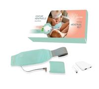 Heating Belt for Menstrual Cramps with USB-C & A Rechargeable Battery - Graphene Warm Pad for Period Pain Relief, Endometriosis - Hot Water Bottle Effect - CLIMSOM