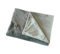 Heating Blanket - Ultra Soft Two Tone Crystal 150x80cm | Heated Blanket Shawl | Wearable Cordless Winter Heating Shawl For Cold Weather Warmth, Cozy Relaxation, Office, Travel And Daily Home Use