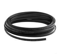 Heating Cable 20W/M Self-Regulating for Anti-Freeze and Deicing Applications, 50m Long Flame Retardant Belt with PE Insulation and Copper Conductor(10M.)