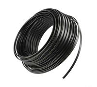 Heating Cable 20W/M Self-Regulating for Anti-Freeze and Deicing Applications, 50m Long Flame Retardant Belt with PE Insulation and Copper Conductor(50M)