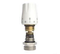 Heating Circuit Distributor Valve Insert, G1/2 x G3/4 Brass Fitting for Underfloor Heating Systems, ABS and Metal Replacement Part