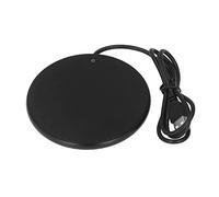 Heating Cup Mat, 55°C Waterproof Touch Electric Pad, Coffee Tea Warmer for Home Office, Desktop Beverage Heating Mat for Coffee Mug Milk Cup, Black for Office Workers, Home Users