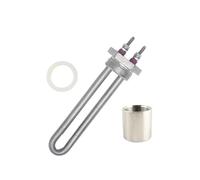 Heating DN25 220V 500W Stainless Steel Electrical Heater Immersion Water Heating Element With 1"BSP Thread(Heater thread)