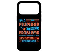 Heating Engineer - I'm a plumber I solve problems Case for iPhone 17 Pro Max