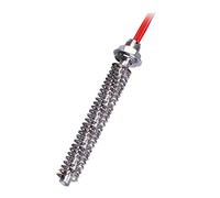 Heating Finned Heater Element Stainless Steel Electric Air Heating Element Cartridge Heater 100W/150W/200W/250W/300W(200w L80mm)