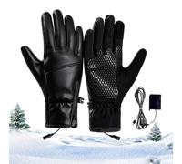 Heating Gloves Electric Touchscreen Waterproof Windproof USB Powered | Heated Motorcycle Gloves for Women, Men, Cold Weather, Outdoor, Work, Hiking, Camping, Cycling, Commuting