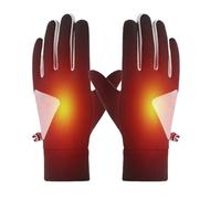 Heating Gloves, Secure Fit With Wrist Straps, Polyester, Snowboarding Gloves, Hand Warmers For Cold Weather, For Ice Fishing, Hiking And Walking They Ensure Your Hands Stay Warm