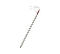 Heating Heating Element Ceramics Cartridge Heaters Tube Size 9.5X400mm/0.374x15.75" 950W/1200W/1600W AC220V 2PCS(316SUS 1600W)