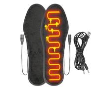Heating Insoles - Heated Shoe Inserts | Heating Pad Electric Insole Foot Warmers, Heated USB Insoles Washable Cuttable Insole | for Winter Skiing, Walking