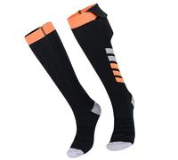 Heating Long Socks with 5000mAh Battery Customizable Temperature Rechargeable Heated Cotton Stockings for Men and Women Cold Resistant Electric Heating Socks