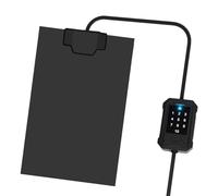 Heating Mat for Reptiles, 14 W Terrarium Heating Mat, All-Year Heating, Temperature-Adjustable Undertank Heating, Heat Products for Spiders, Amphibians, Lizards, Turtles, Snakes, Frogs, Geckos in WiFi