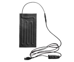Heating Mat - USB Mat Covered in Fibre Fabric | Tera Carbon Warm Electric Heating Element Waterproof Neck Lumbar Back Abdomen Waist Pet Kennel