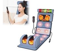 Heating Pad, Cushion Shoulder and Neck Massager Leg Sole Waist and Back Neck, Full Body Multifunctional Massage Chair,Full Body Electric Massage Mat Heating Pad Aqiong