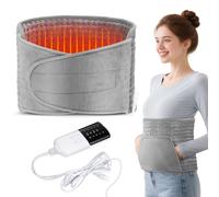 Heating pad, Electric Heat Pad for Pain Relief -9 Heating Levels, 4 Gears Timer- Heated Pad for Back Neck Shoulder Belly Leg Arm, Fast Heating & Machine Washable-12 x24 Navy Blue