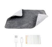 Heating Pad, Fast Heating Technology, Machine Washable, Soft and Safe 5V Electric Heating Pad for Back Pain and Cramps Relief, 30x60cm