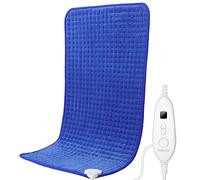 Heating Pad for Back Pain Relief - 17" x 33" Size Durpeak Extra Large Heat Pad Moist Heat Therapy for Shoulders Neck Pain Relief Cramps Arthritis Relief (Sapphire Blue)