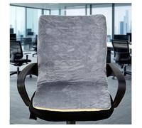 Heating Pad for Back Pain Relief with 30 Temperature Settings and 12 Timer Options Heating Pad for Office Chair Suitable for Shoulders, Neck, Waist, Abdomen, Back,Gray