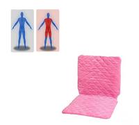Heating Pad for Back with 30 Temperature Settings and 12 Timer Options Heating Pad for Chair Suitable for Shoulders, Neck, Waist, Abdomen, Back,Pink