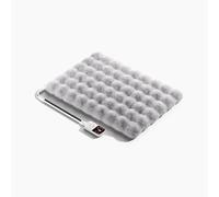 Heating Pad for Dog, Heated Pet Mat, with Removable Cover, Soft and Comfortable, Safe and Waterproof, Suitable for Various Pets(Grey,Small)