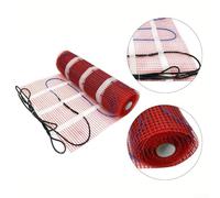 Heating Pad for Electric Floor Warming 220V with Digital Thermostat Compatible with Various Floor Types Including Marble and Porcelain (50cm*2m)