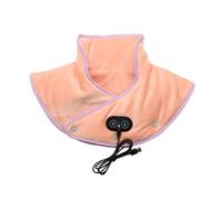 Heating Pad for Neck and Shoulders, Deeper Pain Relief Weighted Heating Pads for Neck and Shoulders and Back, Heated Wrap with Gifts for Men Women Mom Christmas(Pink)
