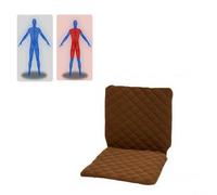 Heating Pad for Period Cramps with 30 Temperature Settings and 12 Timer Options Heated Seat Cushion for Office Chair Suitable for Shoulders, Neck, Waist, Abdomen, Back,Brown