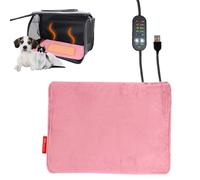 Heating Pad for Puppy 5-Temp Settings Warm Sleeping Pads with Auto Timer