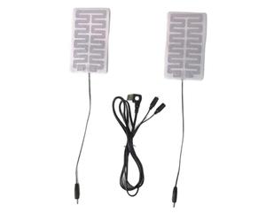 Heating Pad FoUS Gloves | Knee Brace Warming Supplies | 3-level Adjustable Temperature Winter Gloves Warmer Liner | For Home Office Gamers Photographers Hikers Fishermen Skiing Camping Working Motorcy