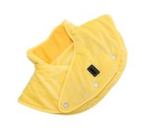 Heating Pad Shoulder Neck 3 Levels Settings Adjustable Timer Electric Heated Wrap Mesh Pocket Heating Shoulder Pad Heating Pad Shoulder Heated Neck Wrap (Yellow)