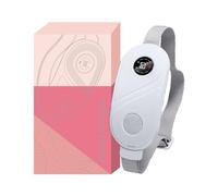 Heating Pad, Vibrating Cordless Heat Belt Massager, 7.87x3.54x0.79 Inches Relieves Back, Abdomen, Waist Pain, Portable for Period Cramps, Home, Bed, Workplace, Travel, Sleep, Study, Rest