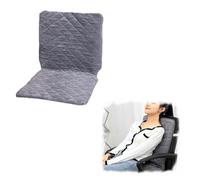 Heating Pad with 30 Temperature Settings and 12 Timer Options Heated Chair Pad Suitable for Shoulders, Neck, Waist, Abdomen, Back,Gray