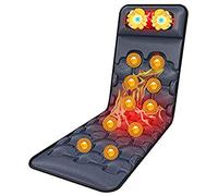 Heating pads Memory Foam Massage Mat with Heat, Washable Massage Pad Mattress Pad for Relieve Neck Back Waist Legs Pain, Full Body Memory Foam Massage Mat with Shiatsu Neck Massager Full Body Mas