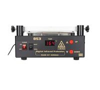 Heating Plate, Bottom Heating Temperature Control Rework Station 853 IR Preheater Station Lead Free Infrared Preheating Station