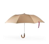 Heating & Plumbing London British Folding Umbrella - Sand/Burgundy