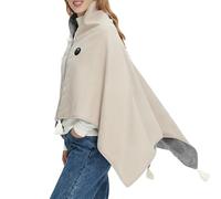 Heating Shawl | Portable 3-Level Soft Heating Throw Blanket | Women Wearable Heated Blanket | for Couch Bed Sofa Dorm Offices Apartment